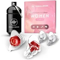 Schallwerk Gehörschutzstöpsel SCHALLWERK ® Women+ Gehörschutz Ohrstöpsel speziell für Frauen