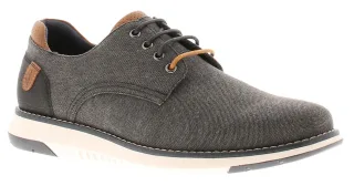 Hush Puppies Herren Schuhe Canvas Memory Foam Bruce grau