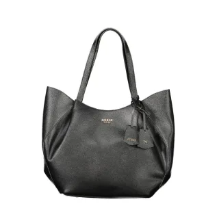 Schwarze Polyethylen-Handtasche