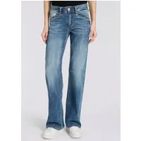 Herrlicher Bootcut-Jeans Prime New Denim Light mit Stretch