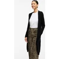 Vila Longstrickjacke VIRIL LONG L/S KNIT CARDIGAN - NOOS in knielanger Form