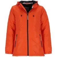 Coastguard Steppjacke 50936 Damen Jacke reflektierend mit Kapuze - Gesteppte Jacke unifarben