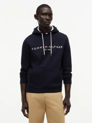 CORE TOMMY LOGO HOODY SKY CAPTAIN - Gr. - XXXL