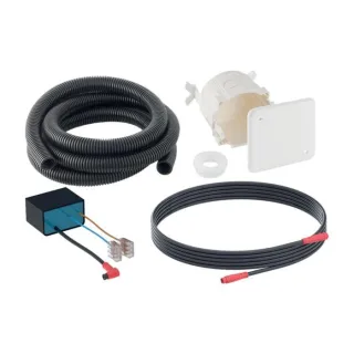 Geberit Rohbauset 115861006 mit Netzteil, für WC-Steuerungen mit elektronischer Spülauslösung, 12 V