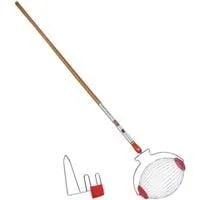 Roll-Obstsammler mit Stiel FC-M / ZM 140, Obstpflücker rot