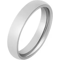 AKZENT Partnerring Babetto, silberfarbig, langlebig, Herren Ring