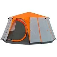 Kuppelzelt Octagon 8 Orange orange/grau
