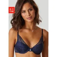 s.Oliver Push-up-BH Amelie aus floraler, transparenter Spitze, Dessous