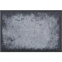 wash+dry by Kleen-Tex Fußmatte Shades of Grey, rechteckig, Höhe: 7 mm, Schmutzfangmatte, rutschhemmend, waschbar