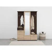 Home affaire Kompaktgarderobe Martin Flurgarderobe, Dielenschrank, Flurmöbel, Breite 134 cm v