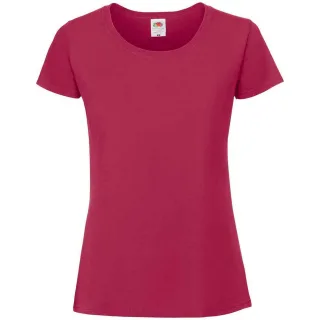 Fruit of the Loom - "Iconic" T-Shirt für Herren (Cranberry)