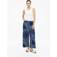 s.Oliver Culotte Hose Strukturierte Culotte mit Elastikbund