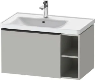 Duravit D-Neo Waschtischunterbau wandhängend Betongrau Matt 784x452x440 mm - DE42580BD070000 DE42580BD070000