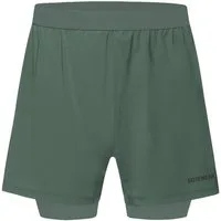GORE® Wear Laufhose Gore Wear Concurve 5” 2in1 Shorts Herren Slate Green