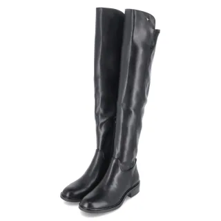 Tamaris Overkneestiefel - Gr. 37 - Schwarz - Synthetik