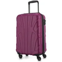 Suitline Handgepäckkoffer S1, 4 Rollen, Trolley 55x35x20 cm Bordgepäck Koffer Doppelrollen 34 L