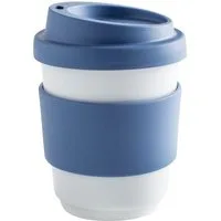 KAHLA Coffee-to-go-Becher Fillit Becher + Trinkdeckel, 1-tlg., Porzellan, Made in Germany