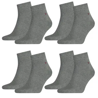 8 Paar TOMMY HILFIGER Quarter Socken Gr. 39 - 46 Herren Business Sneaker Socken