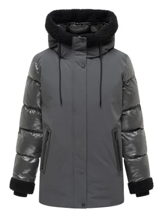 Navahoo Damen Winterjacke Herzschmelz 14 mit Kapuze