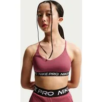 Nike Funktionsshirt G NP INDY BRA schnell trocknendes Material, atmungsaktive Verarbeitung