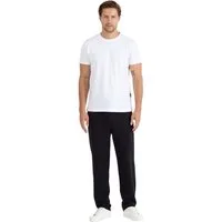 COMEOR Pyjama COMEOR Herren Pyjama Set 2-teilig – Kurzarm T-Shirt & lange Hose mit elastischem Bund, 2-teiliges Set, mit Seitentaschen
