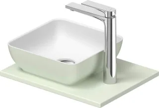 Duravit Sivida SET, Aufsatzbecken q.300 B.Aussen: blassgrün matt 268023FH00