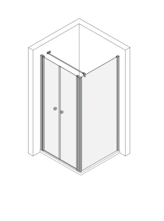 Koralle Pendeltür TwiggyPlus TP2W 90 für TW, VZ03509018AA1 VZ03509018AA1
