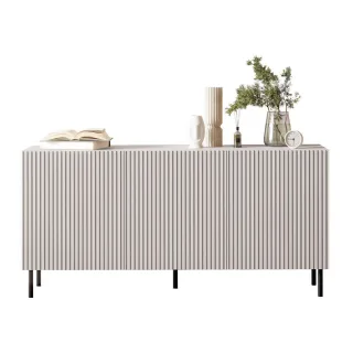 Mirjan24 Sideboard, Natur, Holzwerkstoff, 156x76x42 cm, Wohnzimmer, Kommoden & Sideboards, Sideboards