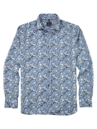 OLYMP - Regular fit : Freizeithemd blau - Gr. - XXL