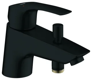 Grohe EH-Wannenbatt. Eurosmart 33412_3 Einlochmontage Eco-Ov.-Stop matt black, 334122433 334122433