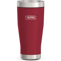 THERMOS Thermobecher ICON MUG, rutschfester Boden, 360° Trinkfunktion, spülmaschinenfest, 1-tlg., Edelstahl, Kunststoff, Silikon, 0,47l, 7h heiß & 22h kalt, absolut dicht, Dura-Seal-Deckel