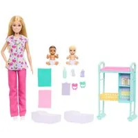 Barbie Anziehpuppe Barbie Nurturing Spielset - Kinderärztin