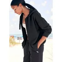 LASCANA Sweatjacke aus organischer Baumwolle, Loungewear