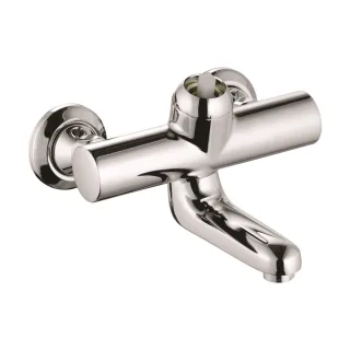 KLUDI PROVITA Wandarmatur-Einhandmischer DN 15 ohne Hebel, Ausladung 191 mm chrom 335310500