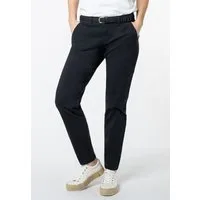 SUBLEVEL Chinohose Chino Hose mit Gürtel Flechtgürtel inklusive, Chino Hose