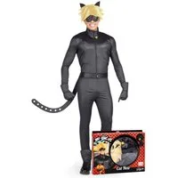 Viving Costumes Kostüm Cat Noir-Kostüm Miraculous-Lizenzkostüm schwarz