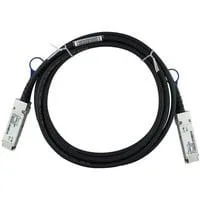 BlueLAN Direct Attach Kabel kompatibel zu Fortinet FN-CABLE-QSFP28-3 QSFP28 schwarz, 3 Meter