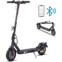 ZWHEEL E-Scooter 10 Zoll klappbarer Elektroroller, Federung, 40km, ABE, App, 500,00 W, 20 km/h, (duales Bremssystem, 10-Zoll Wabenreifen), mit Straßenzulassung, bis 120 kg belastbar, E-roller, Stoßdämpfer