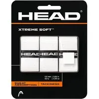 Head Griffband Overgrip Xtreme Soft 0.5mm (Allound/glatt/gelocht/griffig) weiss 3er