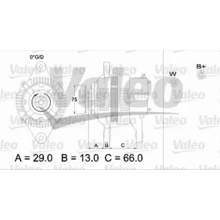 Valeo Mazda 323 BF BW