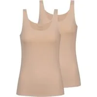 Mey Unterhemd 2er Pack Simply Better Invisibles (Spar-Set, 2-St) Unterhemd / Top - Blickdicht - Unsichtbar unter Kleidung