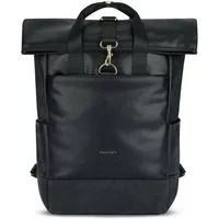 Expatrié Cityrucksack Adele Laptop Rolltop Damen Wasserabweisend (1-tlg), Hochwertiges Kunstleder, Wasserabweisend