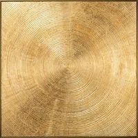 ArtUniverse Gemälde Goldenes Sonnenlicht 102,5x102,5 cm, Abstrakt
