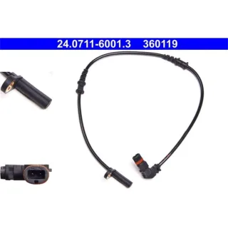 ATE Raddrehzahl Sensor Mercedes C-Klasse Clc-Klasse Clk Slk