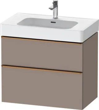 Duravit D-Neo Waschtischunterbau wandhängend Basalt Matt 784x452x625 mm - DE4377004430000 DE4377004430000