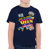 Shirtracer T-Shirt Das ist mein 90er Jahre Kostüm I Neunziger Jahre I 90s I Fastnacht I F (1-tlg) Karneval & Fasching