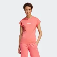adidas Sportswear T-Shirt W LIN SJ T sportlicher Stil, Kurzarm, ohne Verschluss, aus Baumwolle