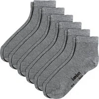 Erwin Müller Kurzsocken Herren-Kurzsocken 6 Paar Uni