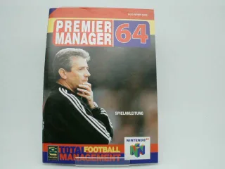 Premier Manager 64 (Total Football Management) [Nintendo 64] Anleitung