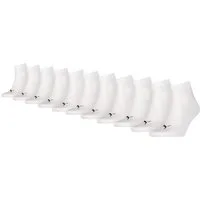 PUMA Sportsocken Puma Quarter Sportsocken Freizeitsocken im 11er-Pack mit eingesticktem Logo